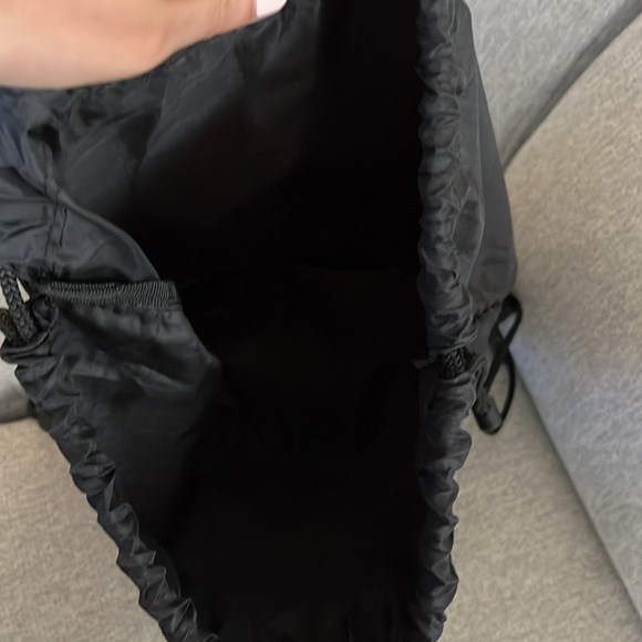 Adidas Gymnastics Drawstring Backpack • Black/White • One Size - Picture 3 of 5